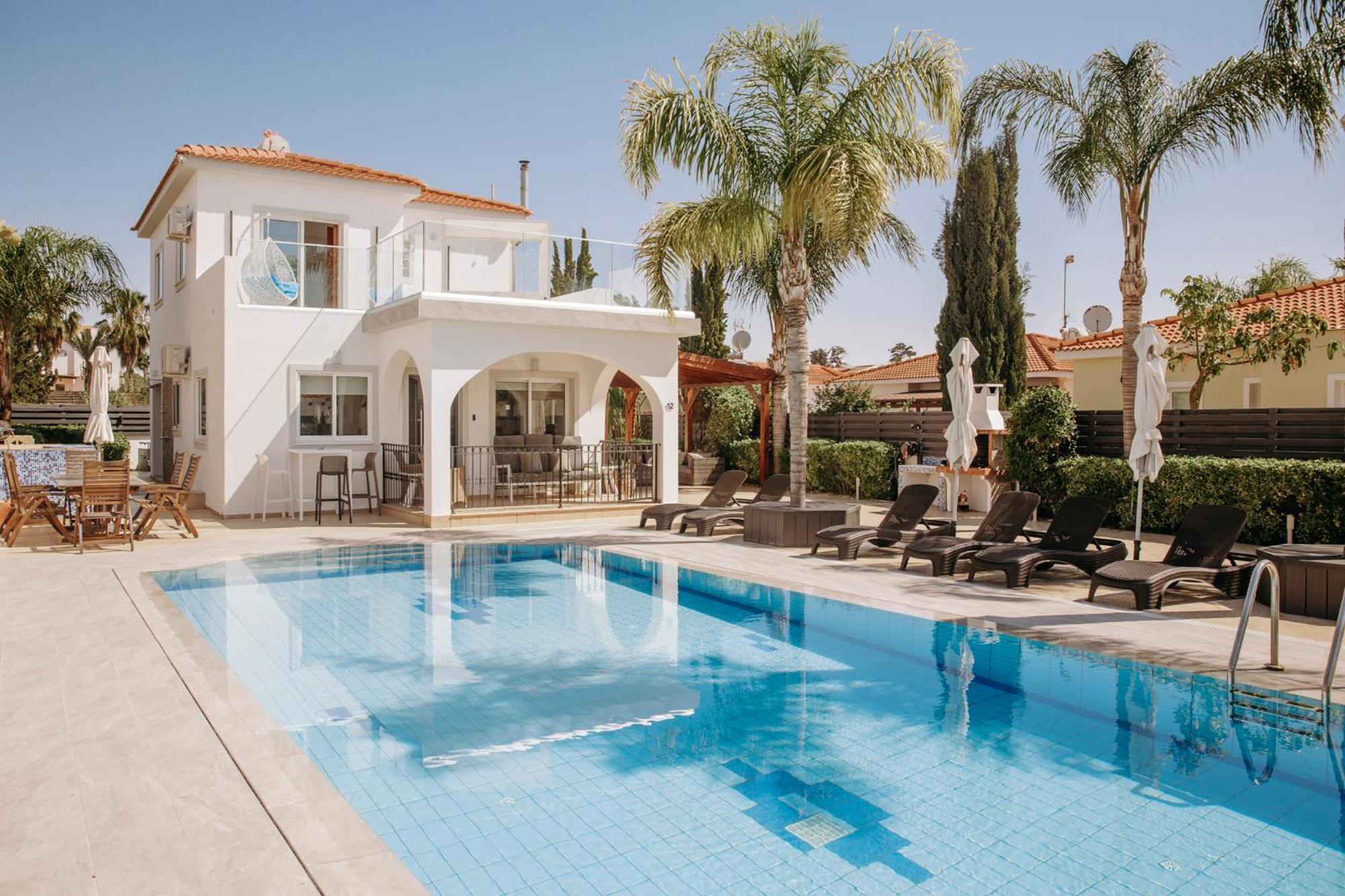 Sunset Villa Private Complex Heated Pool Ayia Napa Esterno foto